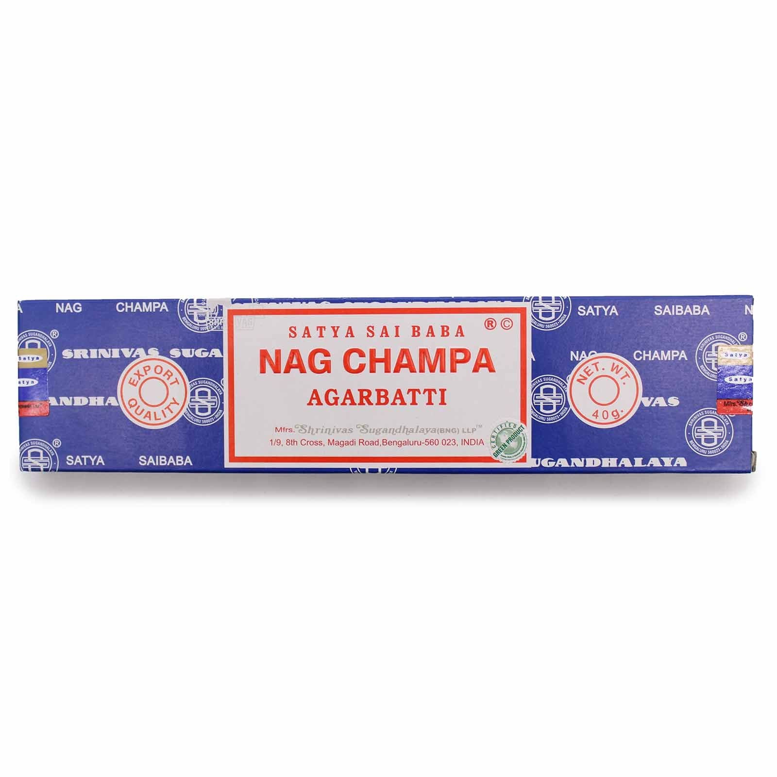 Encens Nag Champa bâtonnets 15g