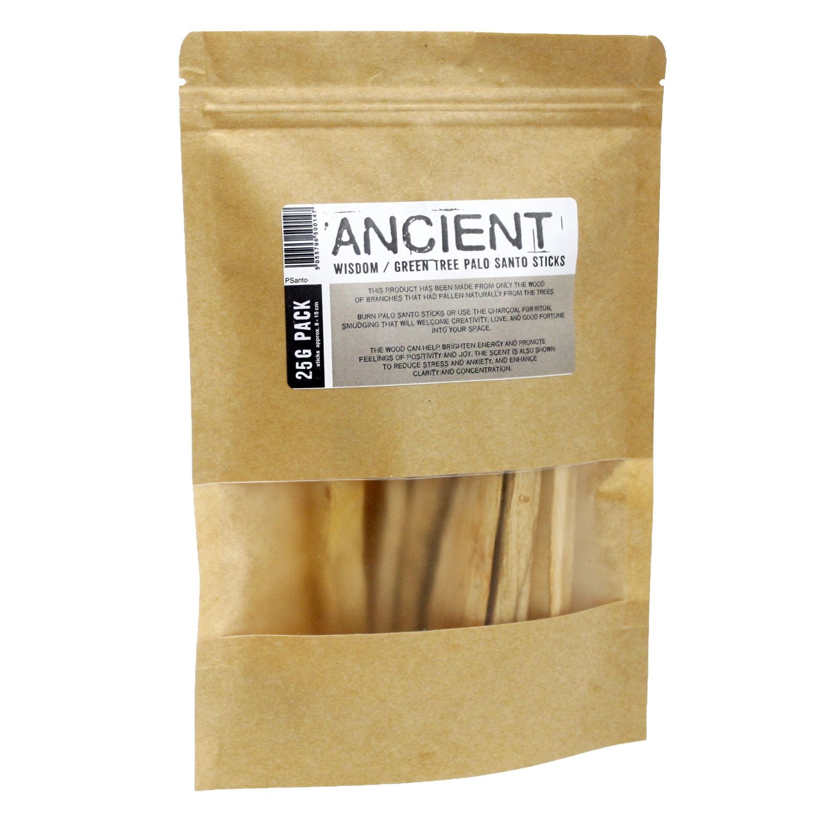 25 g Bâtons de Palo Santo Green Tree – 3 à 4 bâtons
