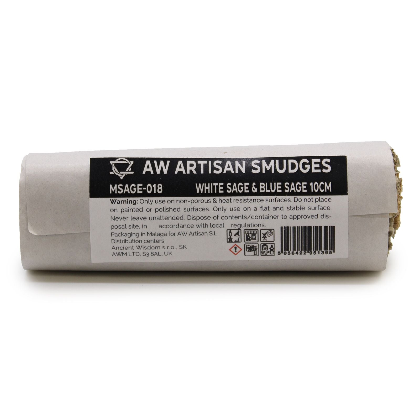 Smudge Stick – Sauge Blanche & Sauge Bleue (10 cm)