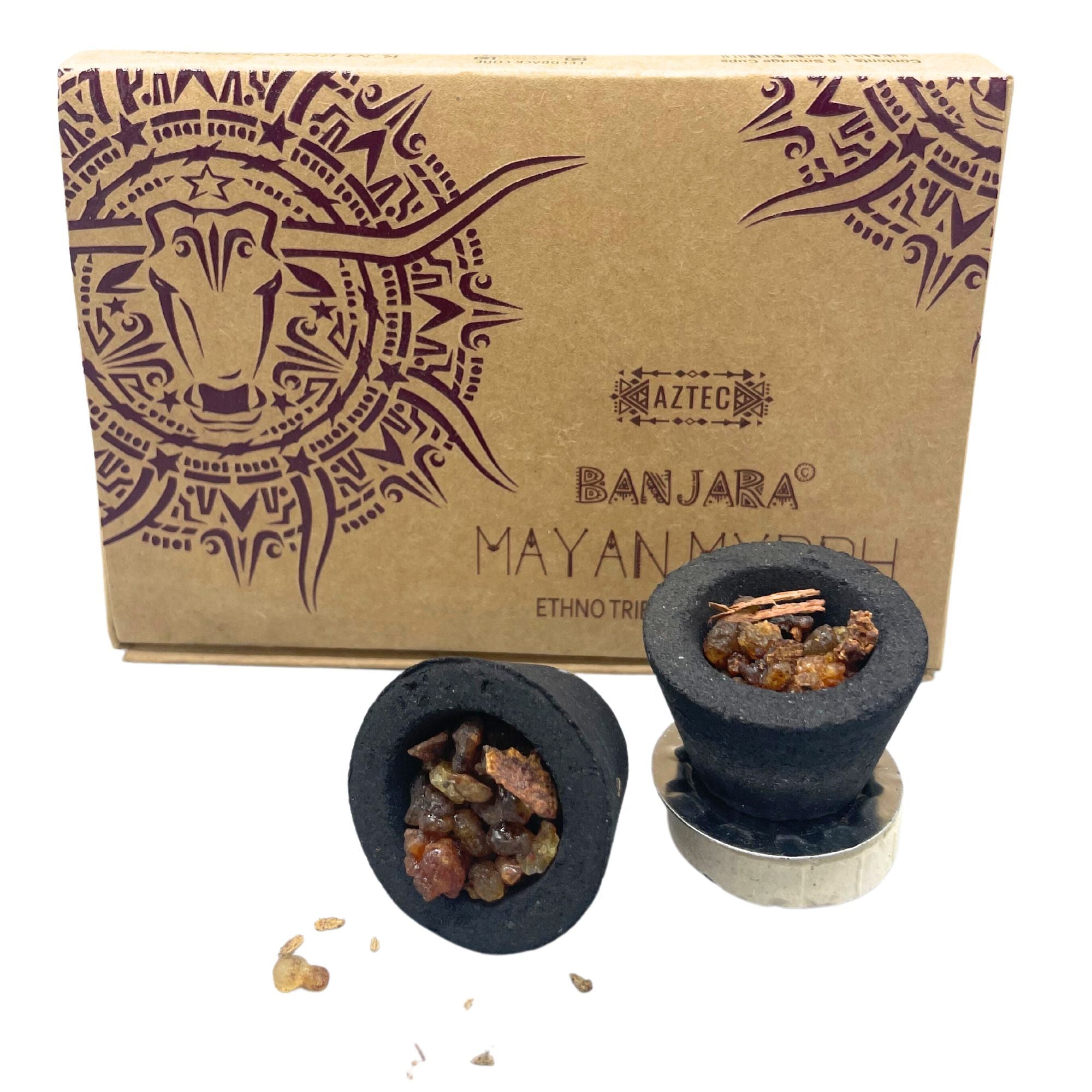 Coffret Banjara – Coupes d’Encens à la Myrrhe