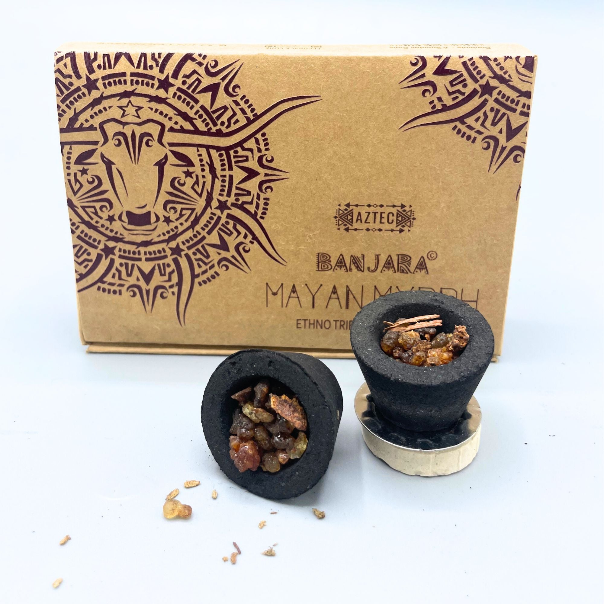 Coffret Banjara – Coupes d’Encens à la Myrrhe