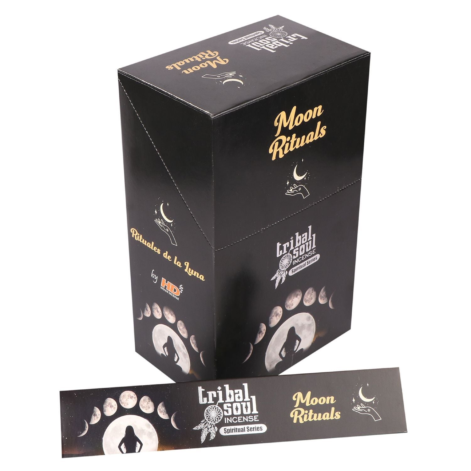 Encens Tribal Soul – Moon Ritual + Porte-Encens en Céramique