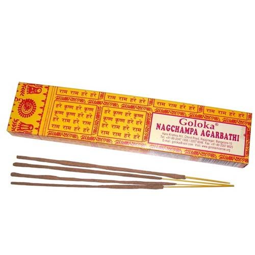 Encens Goloka Nag Champa – Bâtonnets 16g