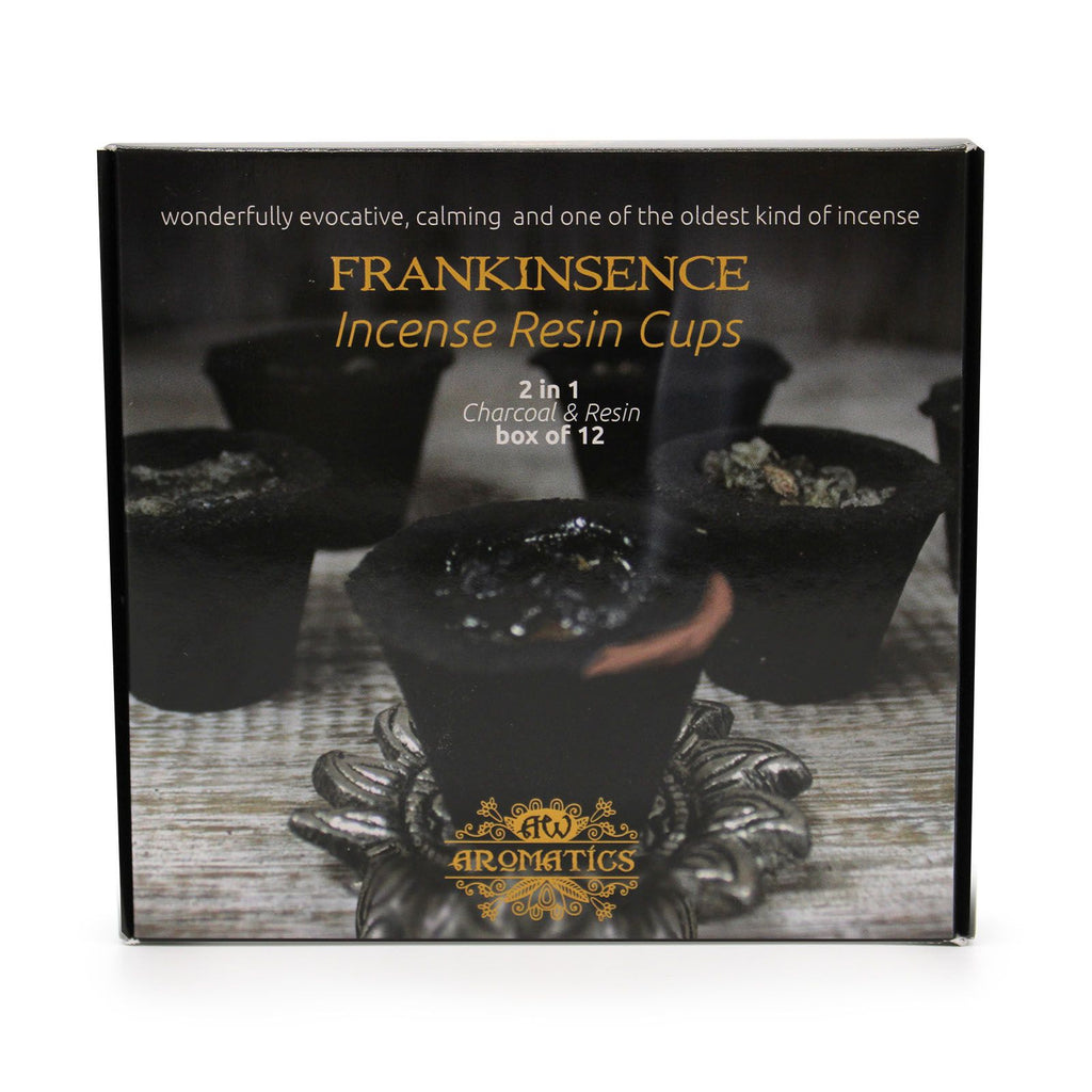 Coffret de 12 Coupes d’Encens en Résine – Oliban / Frankinsence